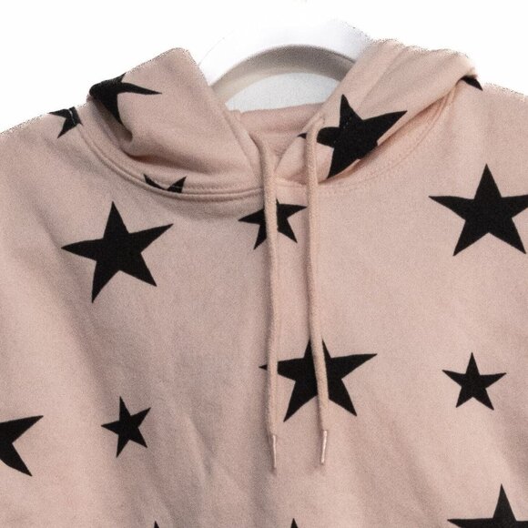 Southern Spirit Girls Pink Black Stars Hoodie Pullover Long Sleeve Size XS - Picture 3 of 7